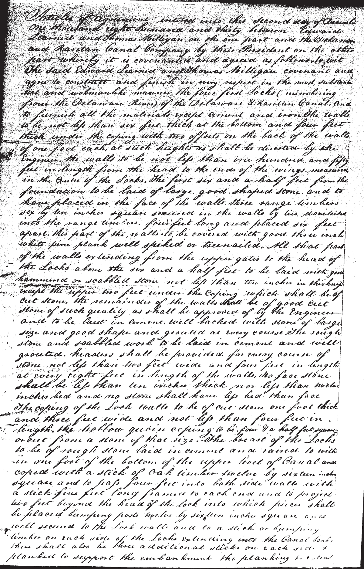 Articles of Agreement, Learned-Thomas Doc #6-6; p1