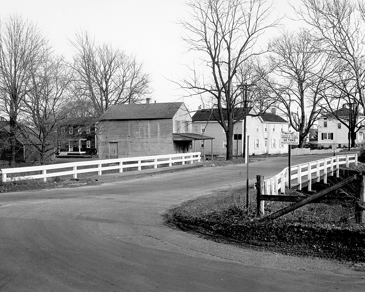 D&R Canal at Port Mercer; Stationary Bridge; 1954