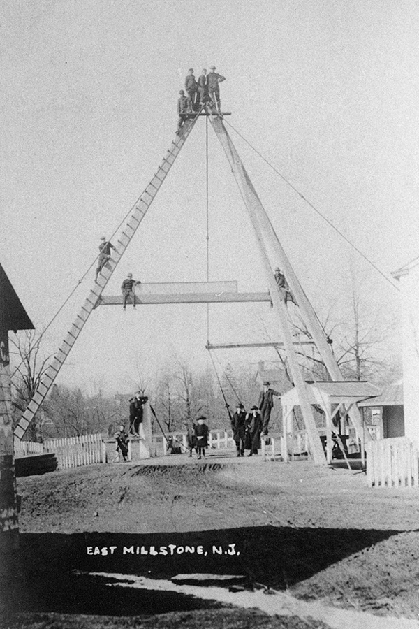 East Millstone A-Frame Swingbridge