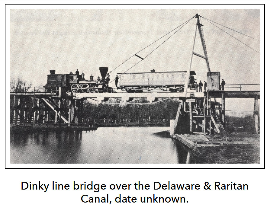 Dinky RR Line over the D&R Canal