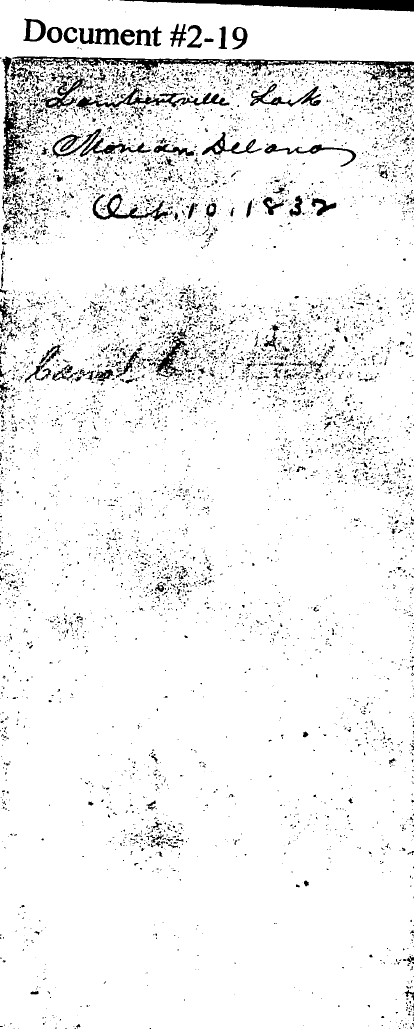 Articles of Agreement, Lambertville Lock Doc #2-19; p1 Articles of Agreement, Lambertville Lock Doc #2-19; p1