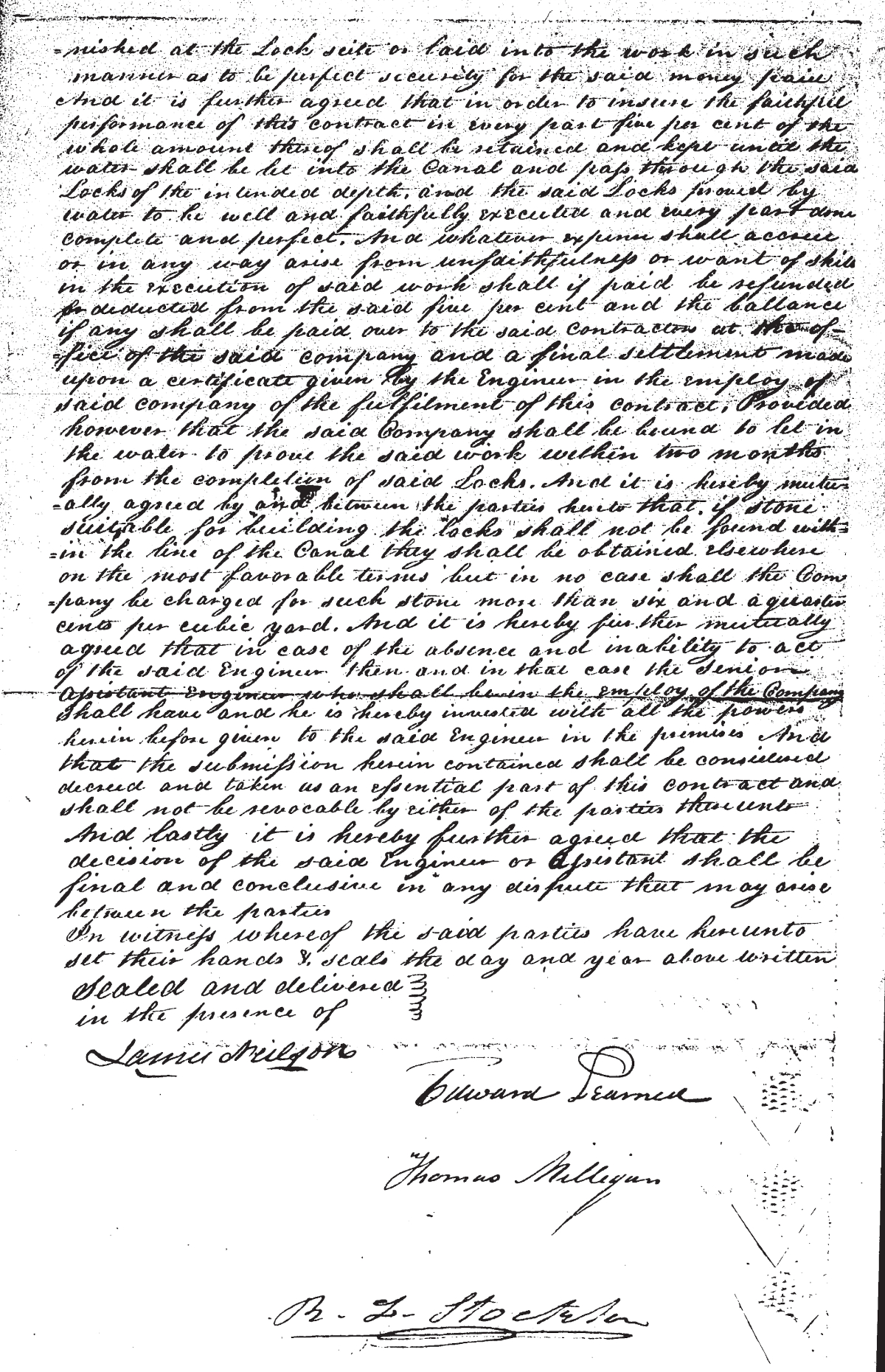 Articles of Agreement, Learned-Thomas p4 Articles of Agreement, Learned-Thomas Doc #6-6; p4