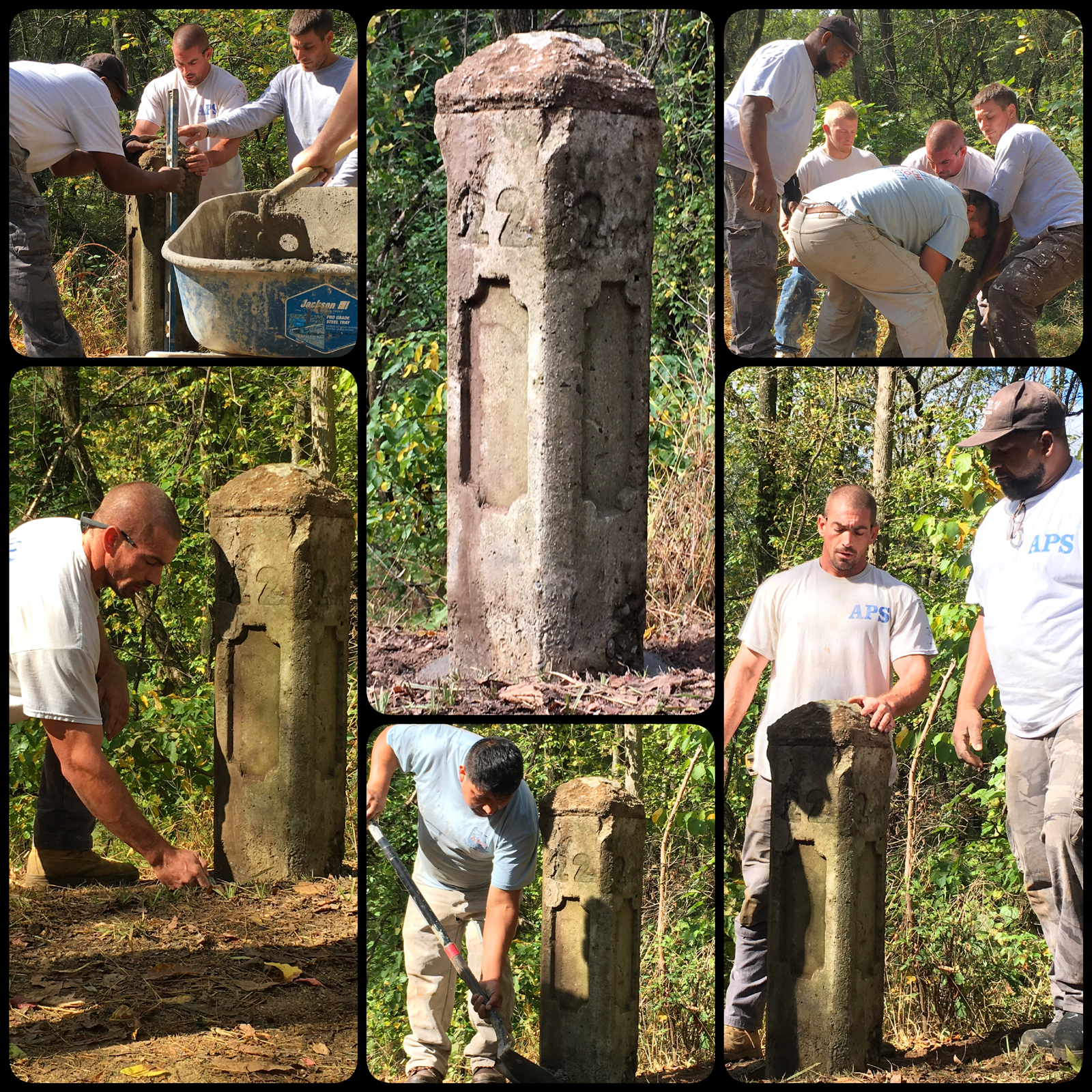 Setting Milepost 22/22